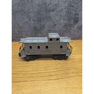 vintage LIONEL trains AT&SF grey CABOOSE‎ O gauge 6017